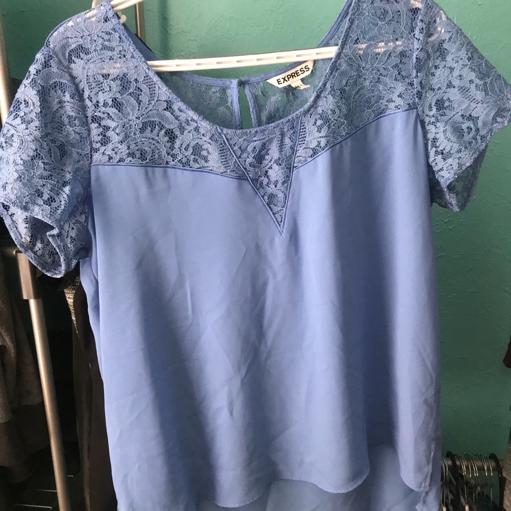 Express lace top